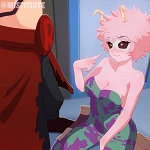 Mina Ashido and Eijiro Kirishima