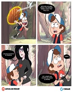 Gravity falls en algún universo paralelo (spanish)
