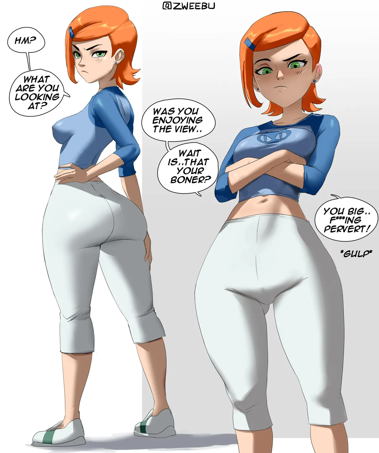 Gwen tennyson shower