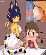 Ankha x Mayor x Isabelle