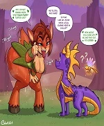Elora Fauning Over Spyro