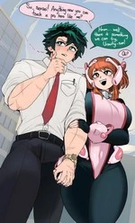 Ochako Uraraka & Izuku Midoriya