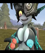 Midna Eats A Strawberry
