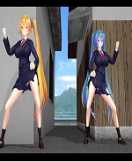 変態JK2人組がおまんこトントンダンス