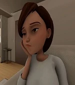 Mother and daughter bonding