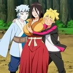 Hanabi x Boruto & Mitsuki!