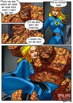 Invisible Woman gangbanged by the rest of the Fantastic Four