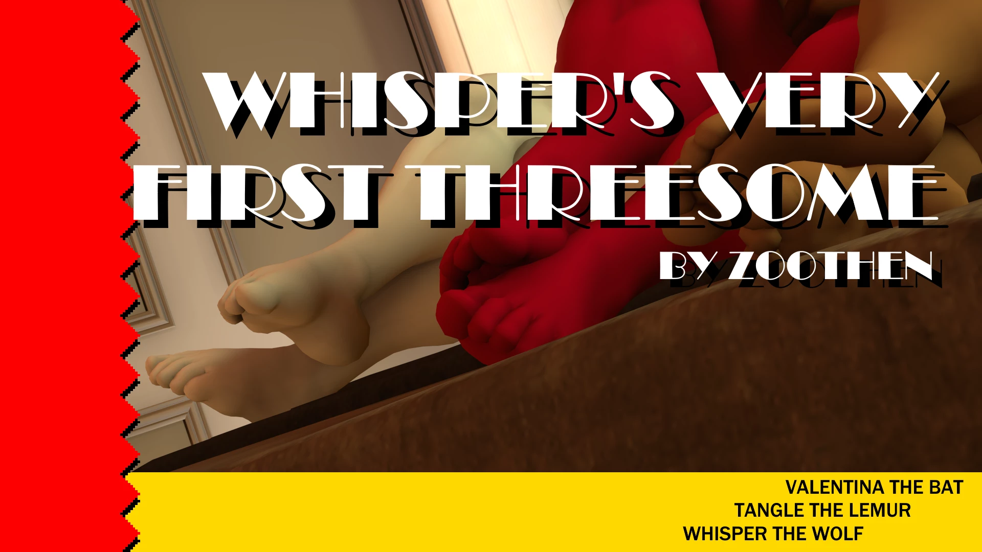 Whisper's First Threesome