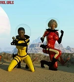 The Space Patrol Girls