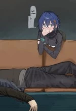 Belle secretly sucks brother