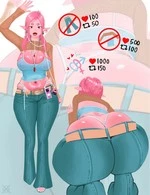 Valentines slime girl breeding