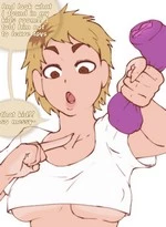 Hip mom finding her son's toys