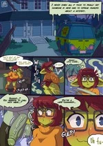 Searching for clues in Mia's Haunted House