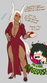 She looks...