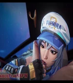 Luna Snow Car Deepthroat