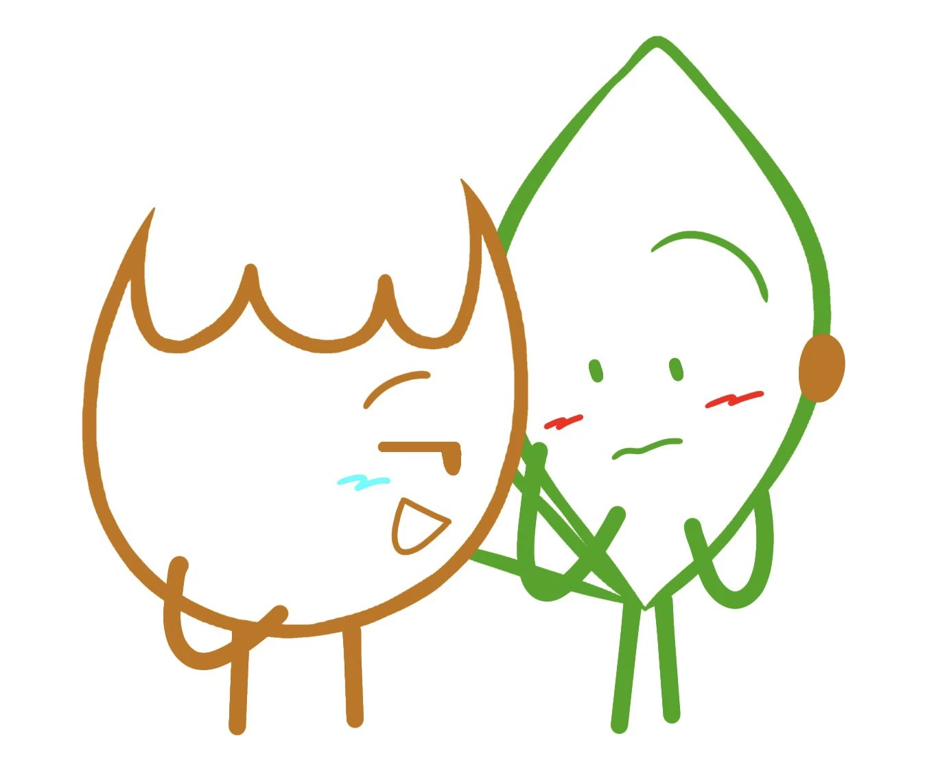 "Lets be best friends forever Firey!"