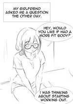 Girlfriend gets muscular