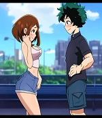 Uraraka & Deku