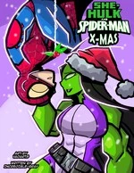 She-Hulk & Spidey X-Mas