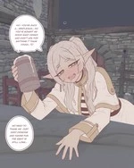 Frieren Got Drunk