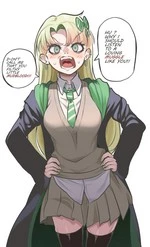 Female Draco Malfoy doesn't like you