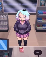Emberlynn Pinkle tries to buy some condoms
